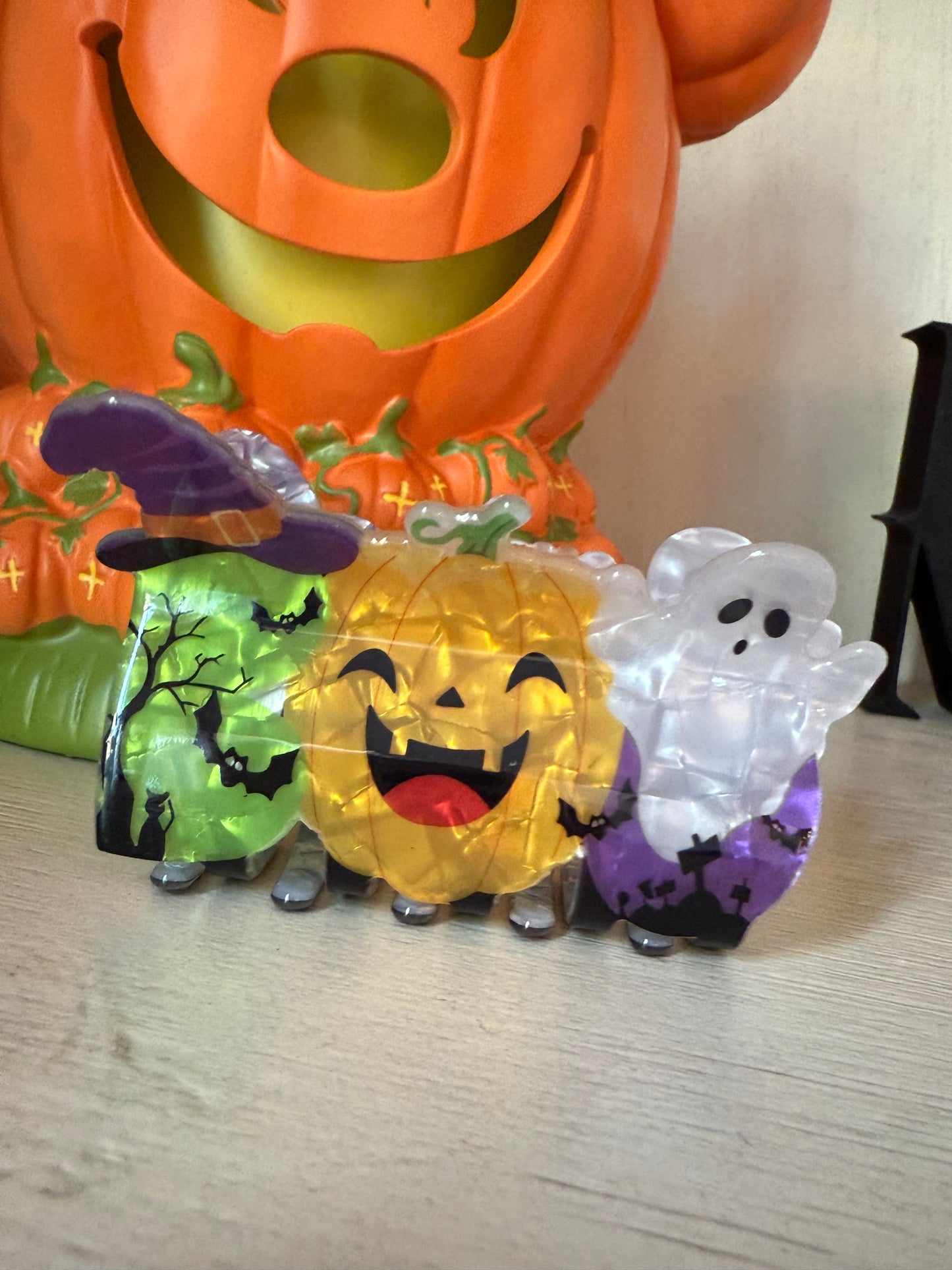 Spooky Halloween Claw Clip