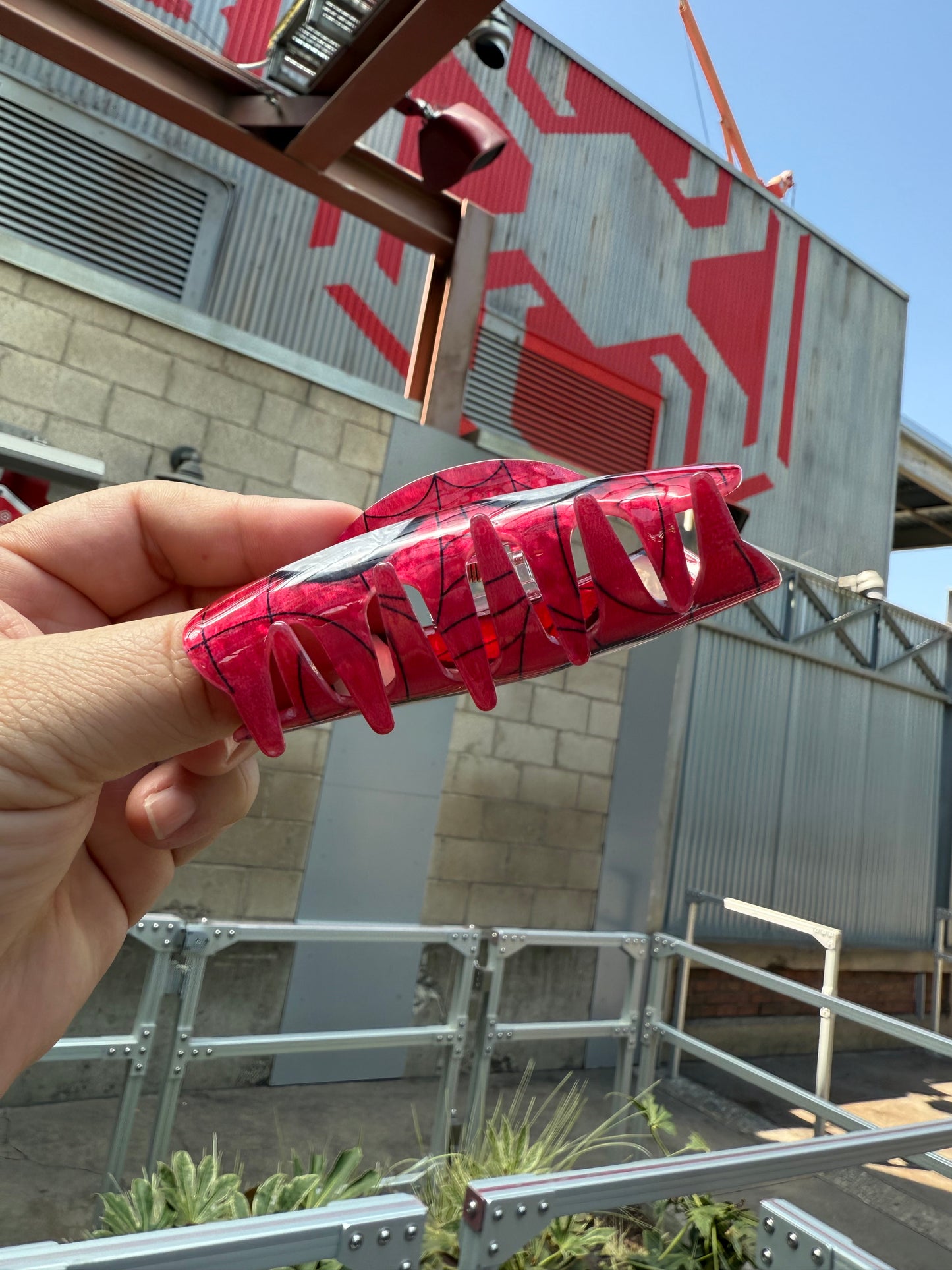 Spiderman Inspired Claw Clip