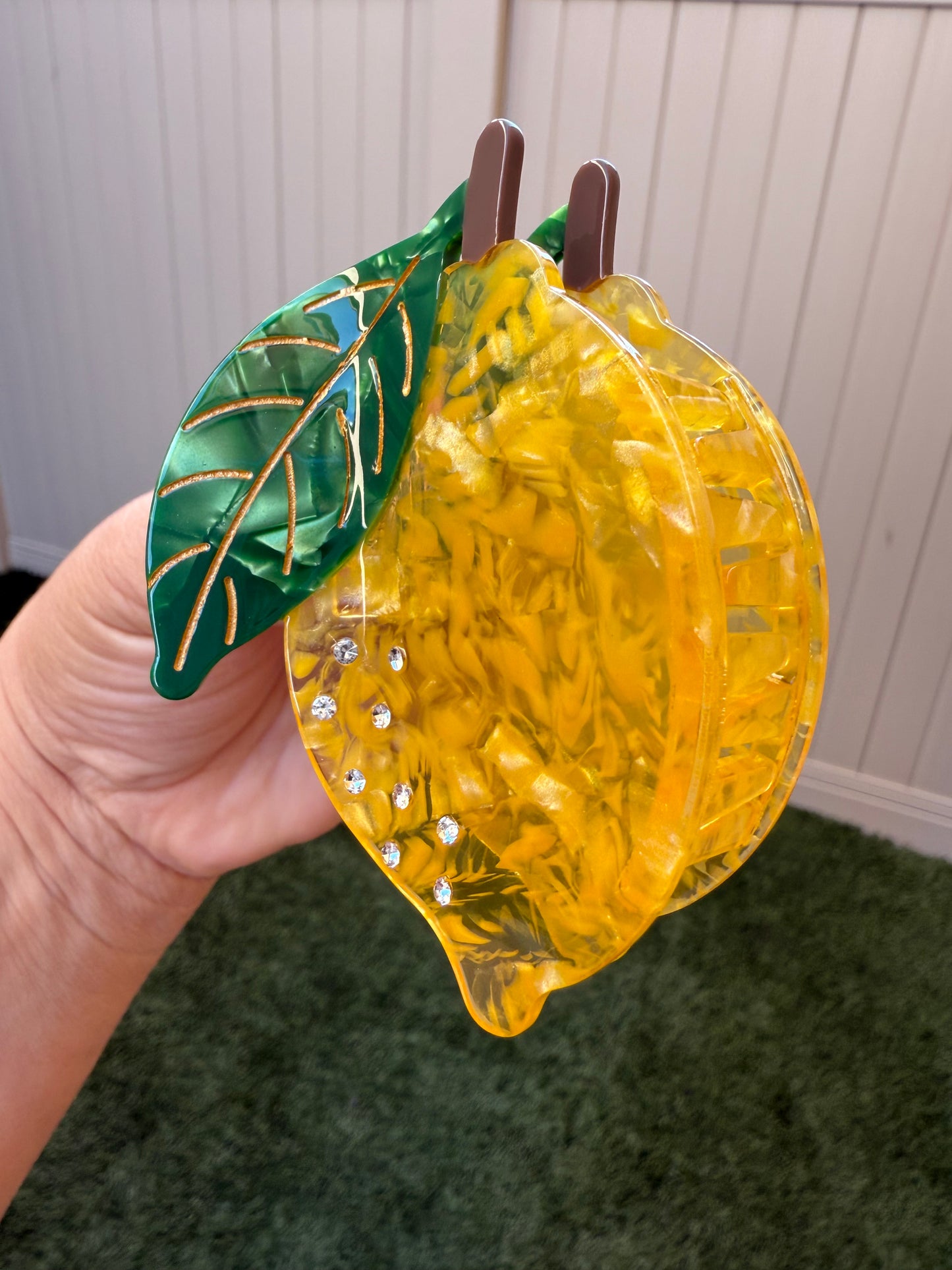 Lemon Claw Clip