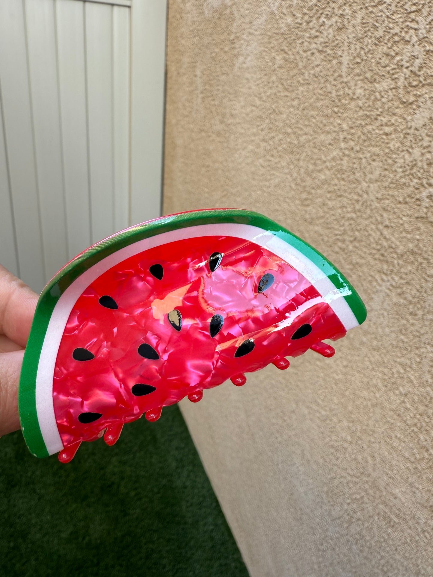 Watermelon Claw Clip