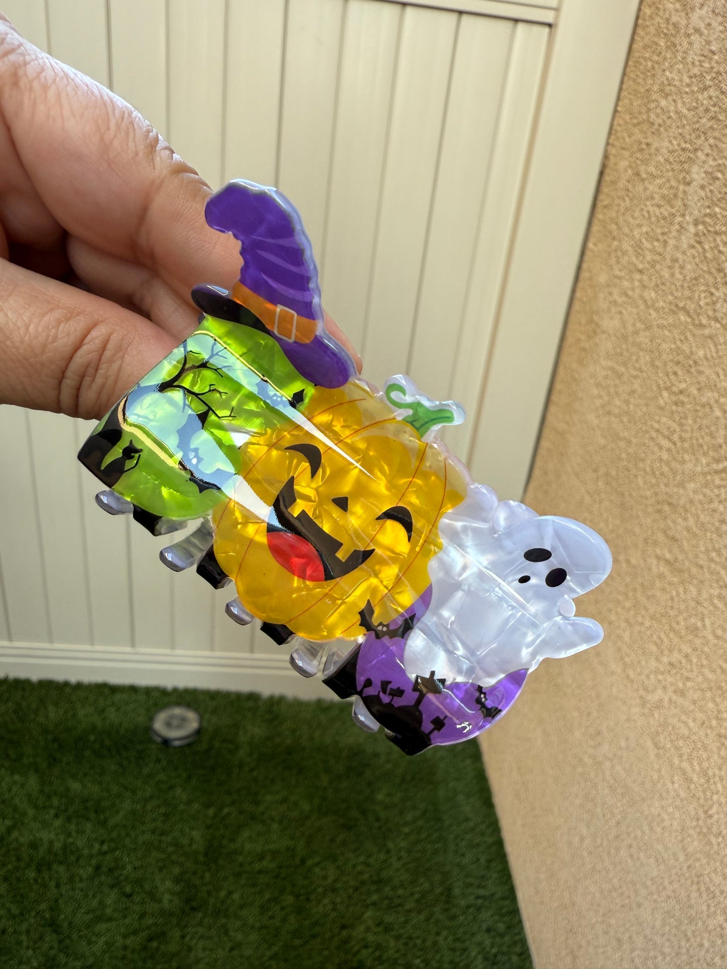 Spooky Halloween Claw Clip