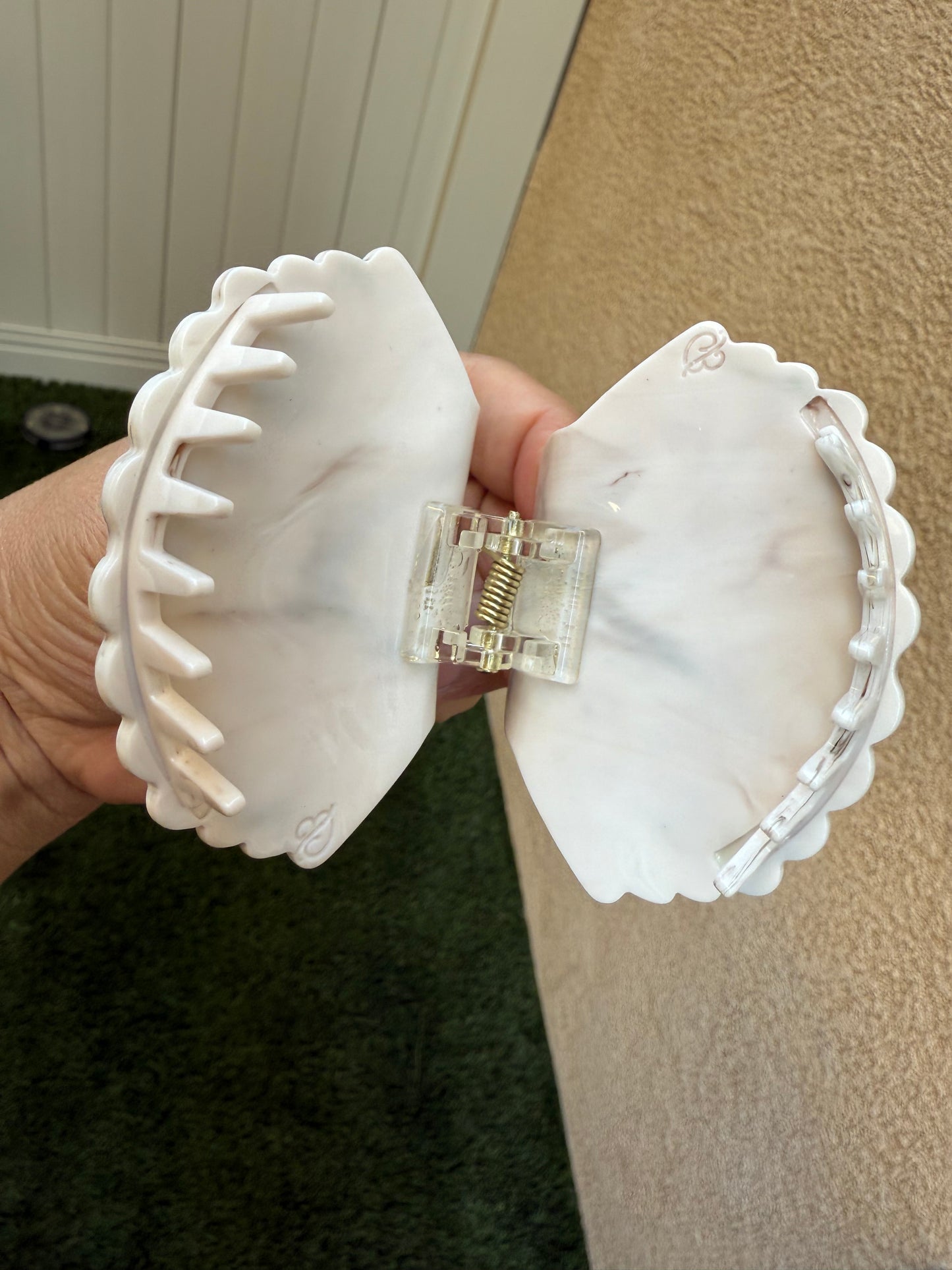 Sea Shell Claw Clip