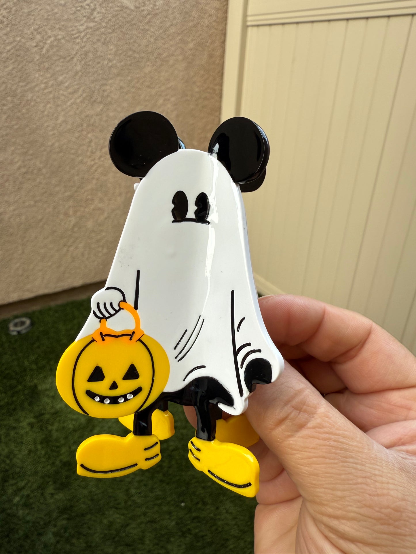 Mickey Ghost Hair Clip