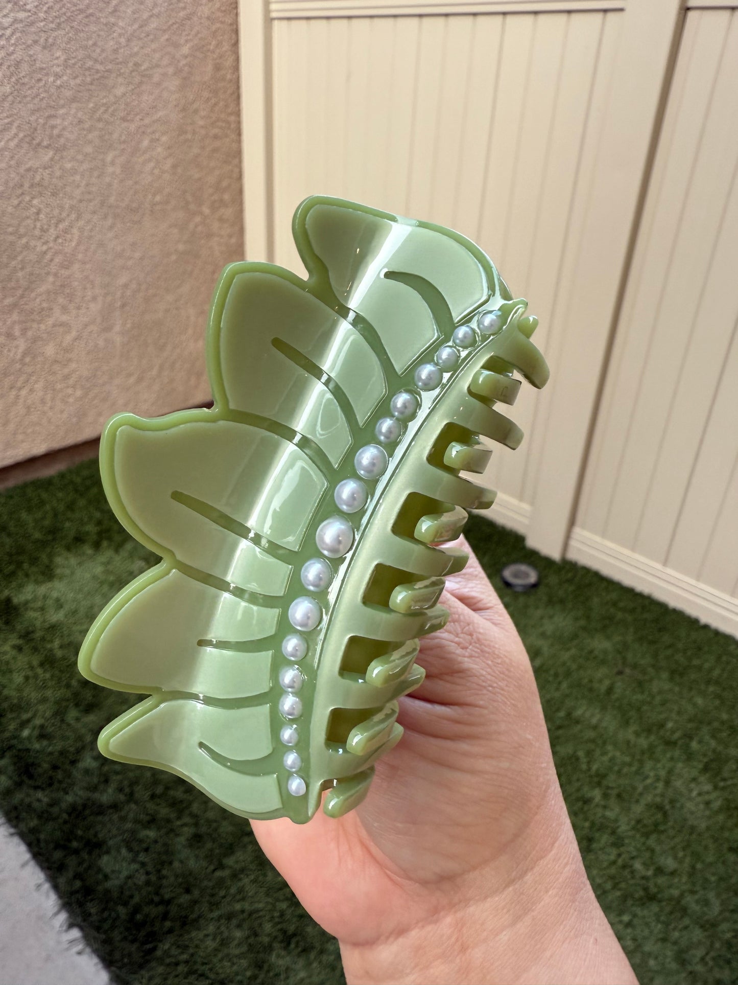Tiana Inspired Claw Clip