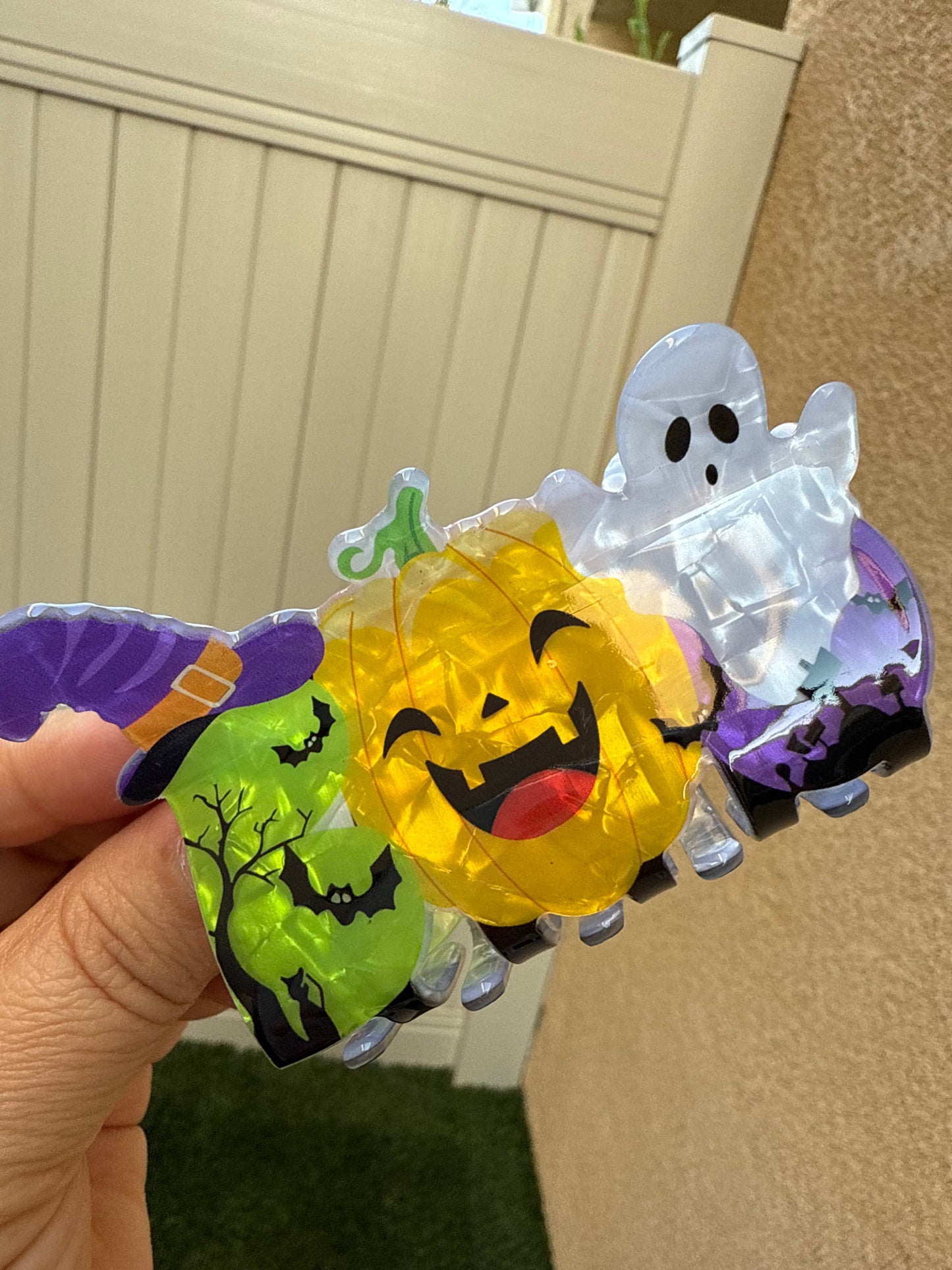 Spooky Halloween Claw Clip
