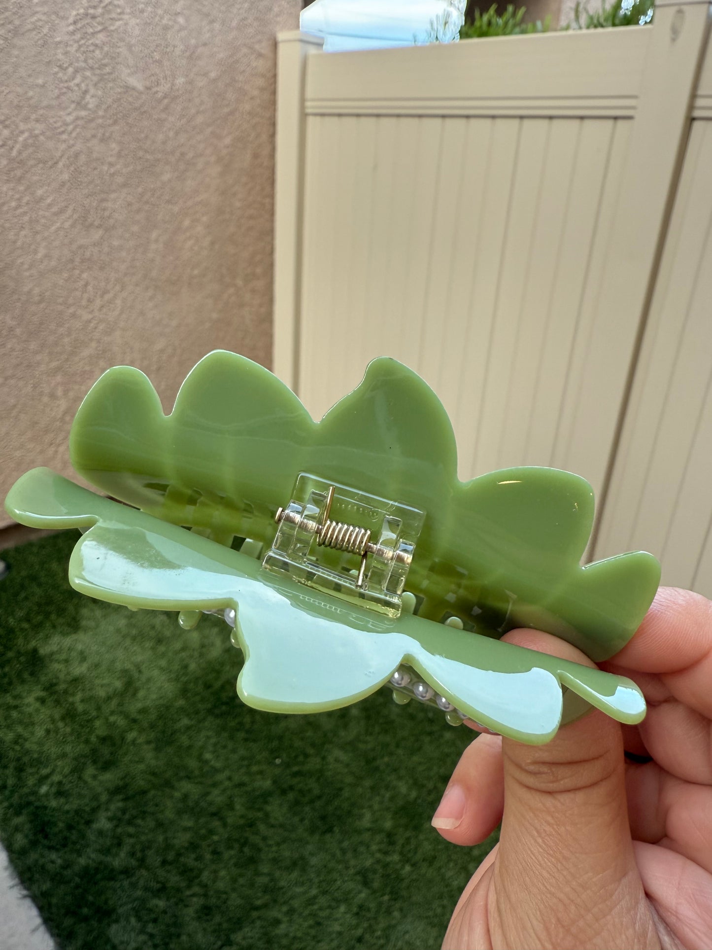 Tiana Inspired Claw Clip