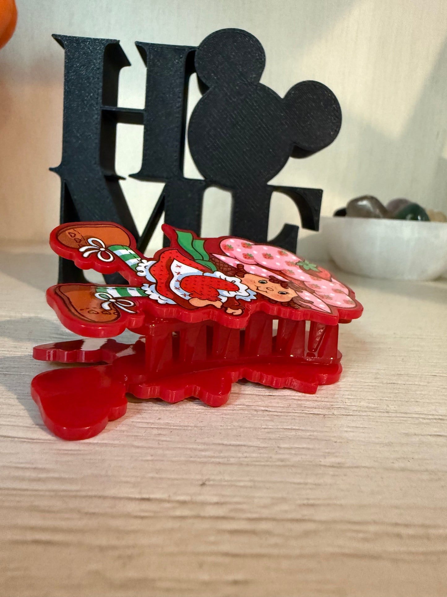 Strawberry Shortcake Claw Clip