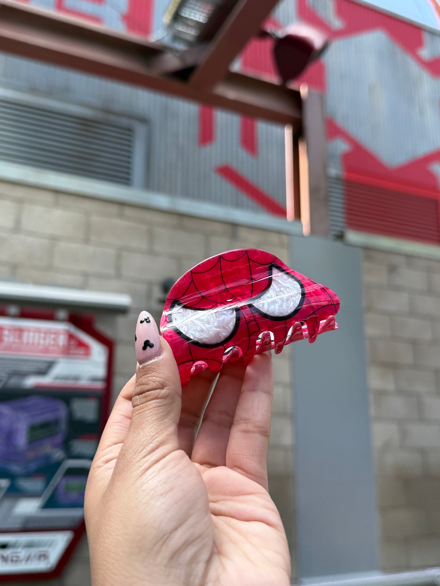 Spiderman Inspired Claw Clip