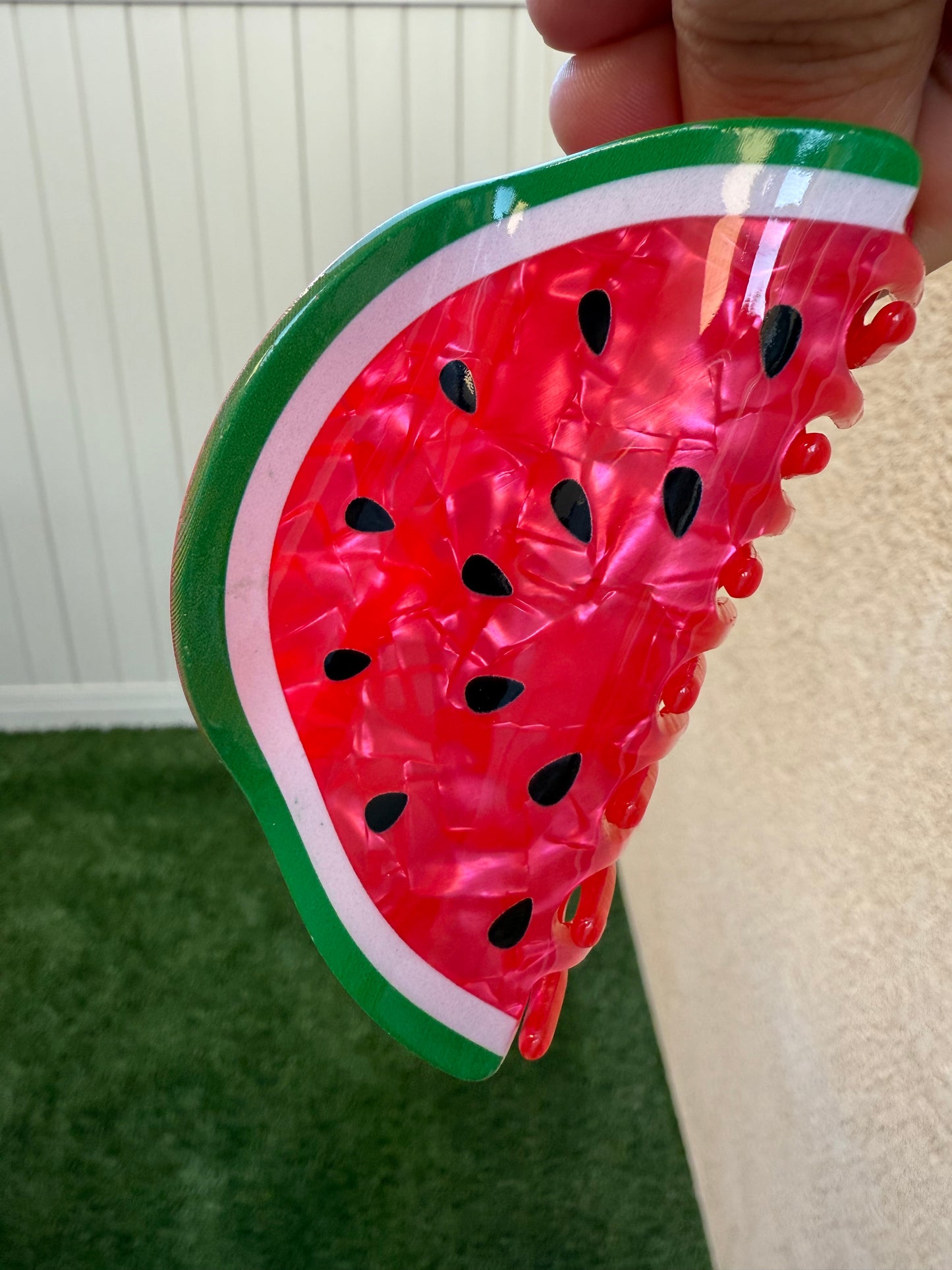 Watermelon Claw Clip