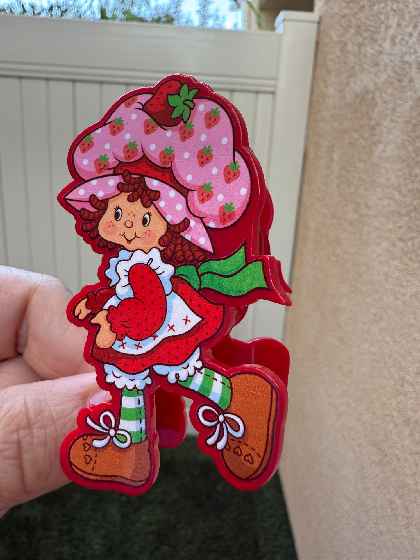Strawberry Shortcake Claw Clip
