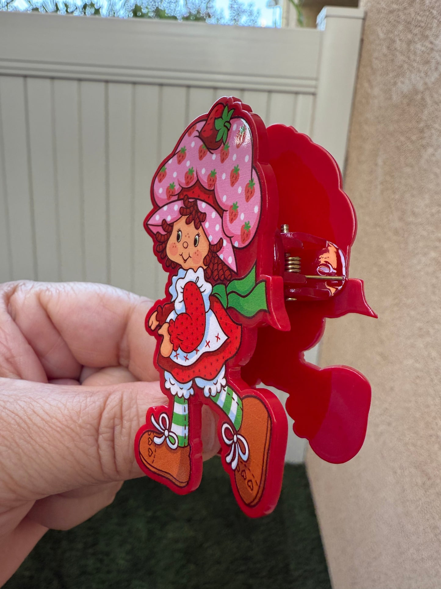 Strawberry Shortcake Claw Clip