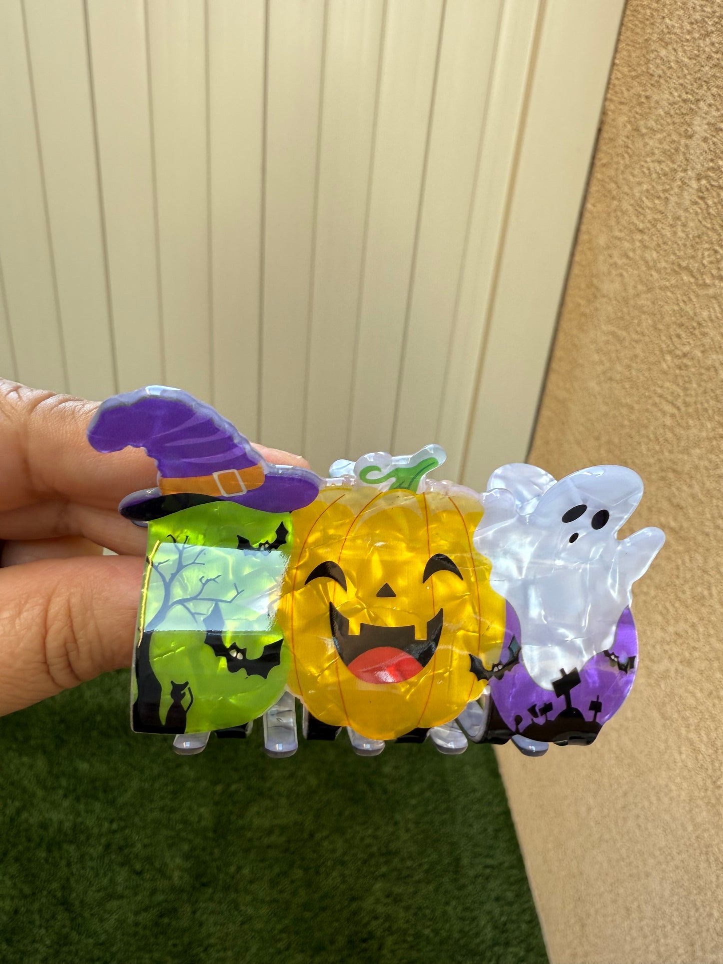 Spooky Halloween Claw Clip