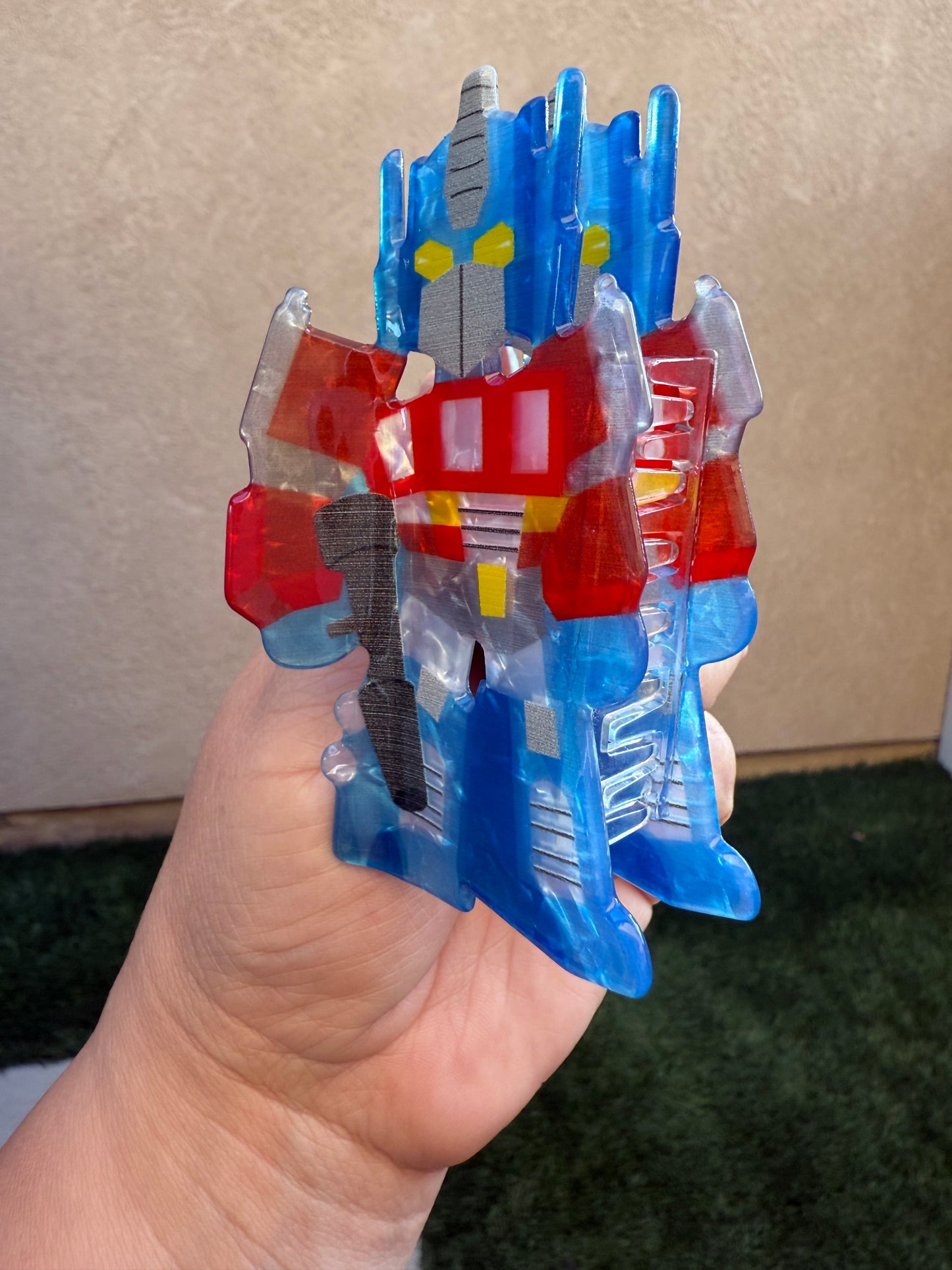 Transformer Optimus Prime Inspired Claw Clip