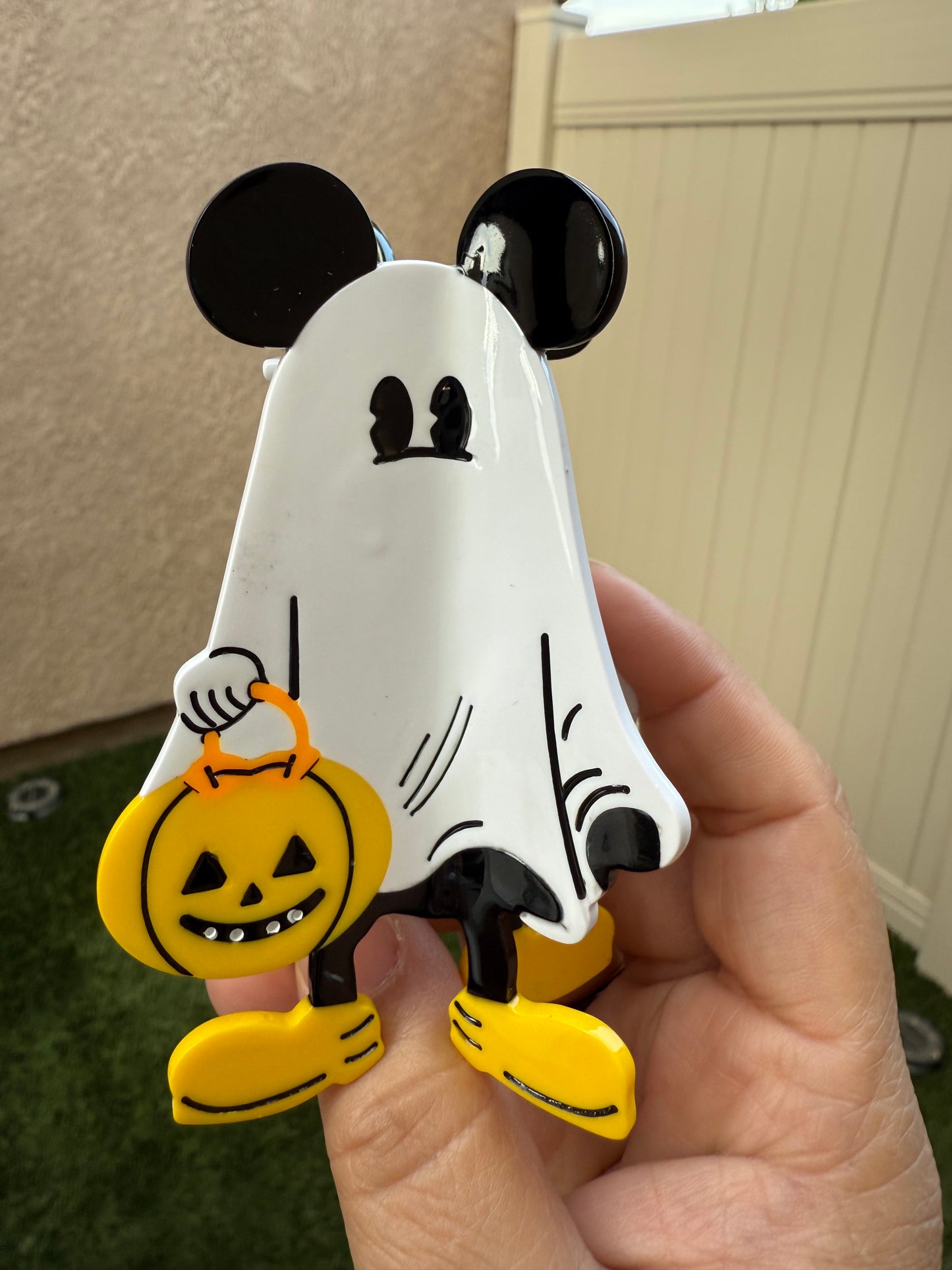Mickey Ghost Hair Clip