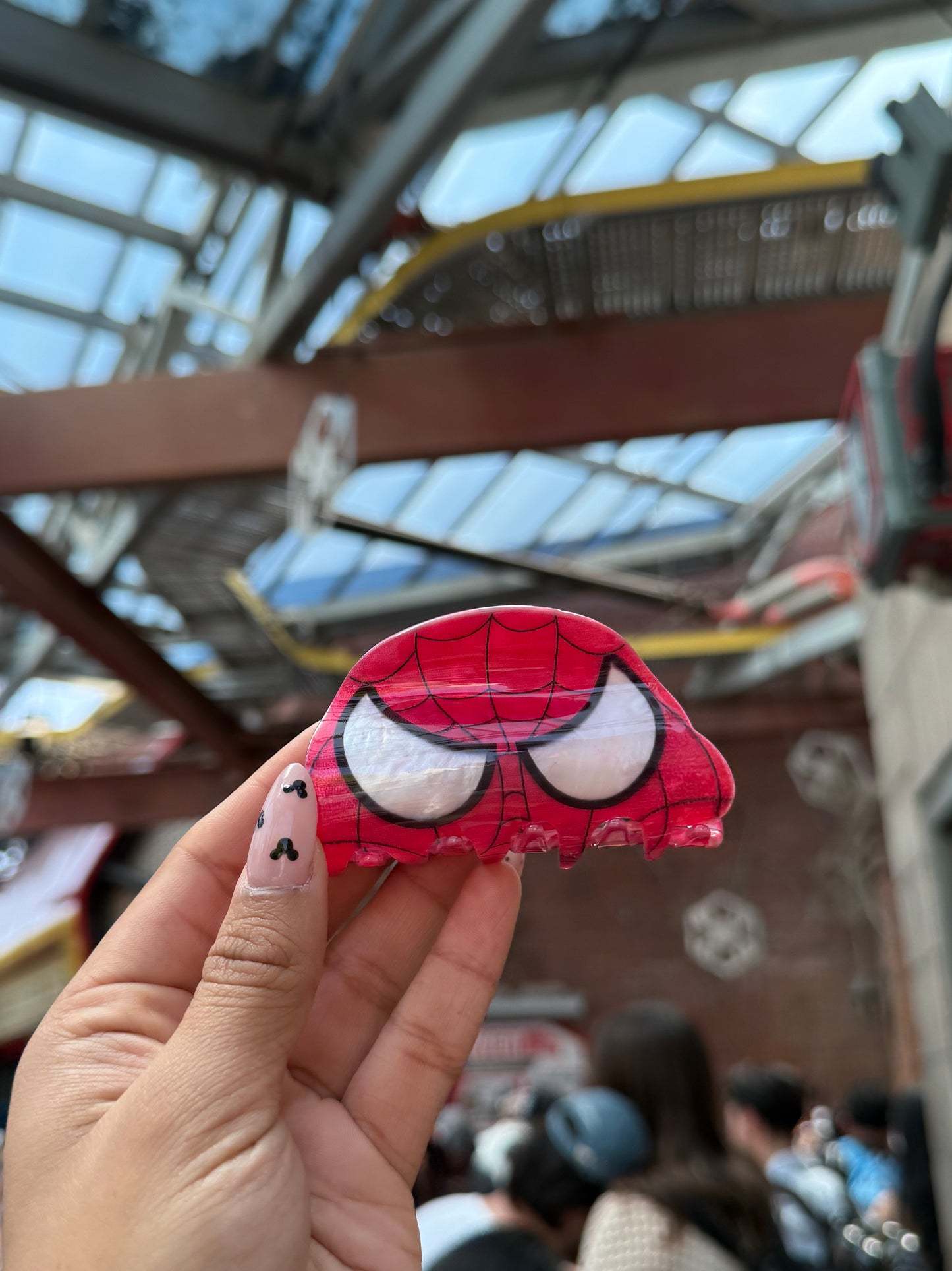 Spiderman Inspired Claw Clip
