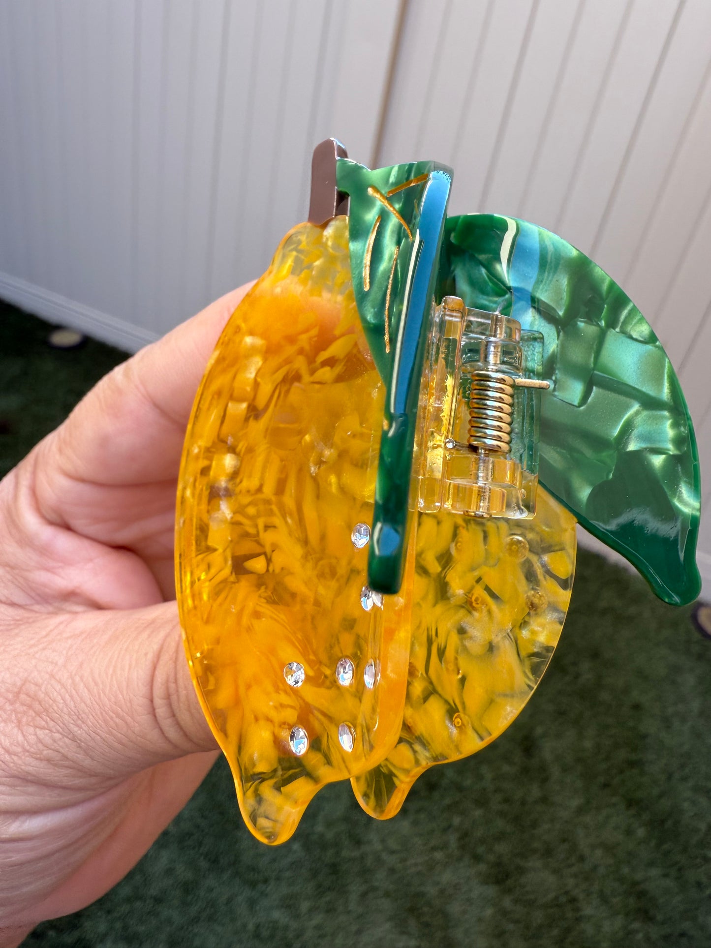 Lemon Claw Clip