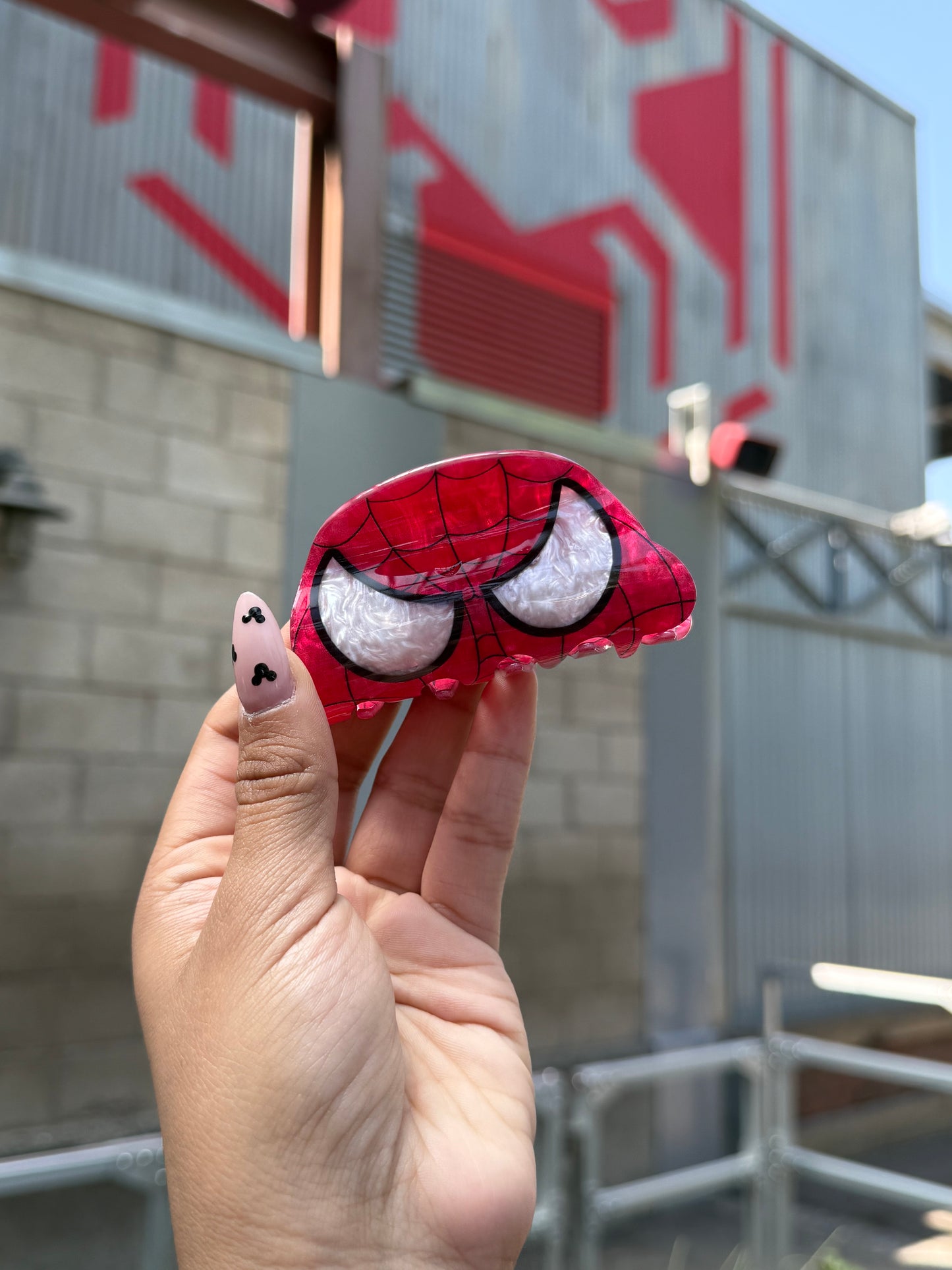 Spiderman Inspired Claw Clip