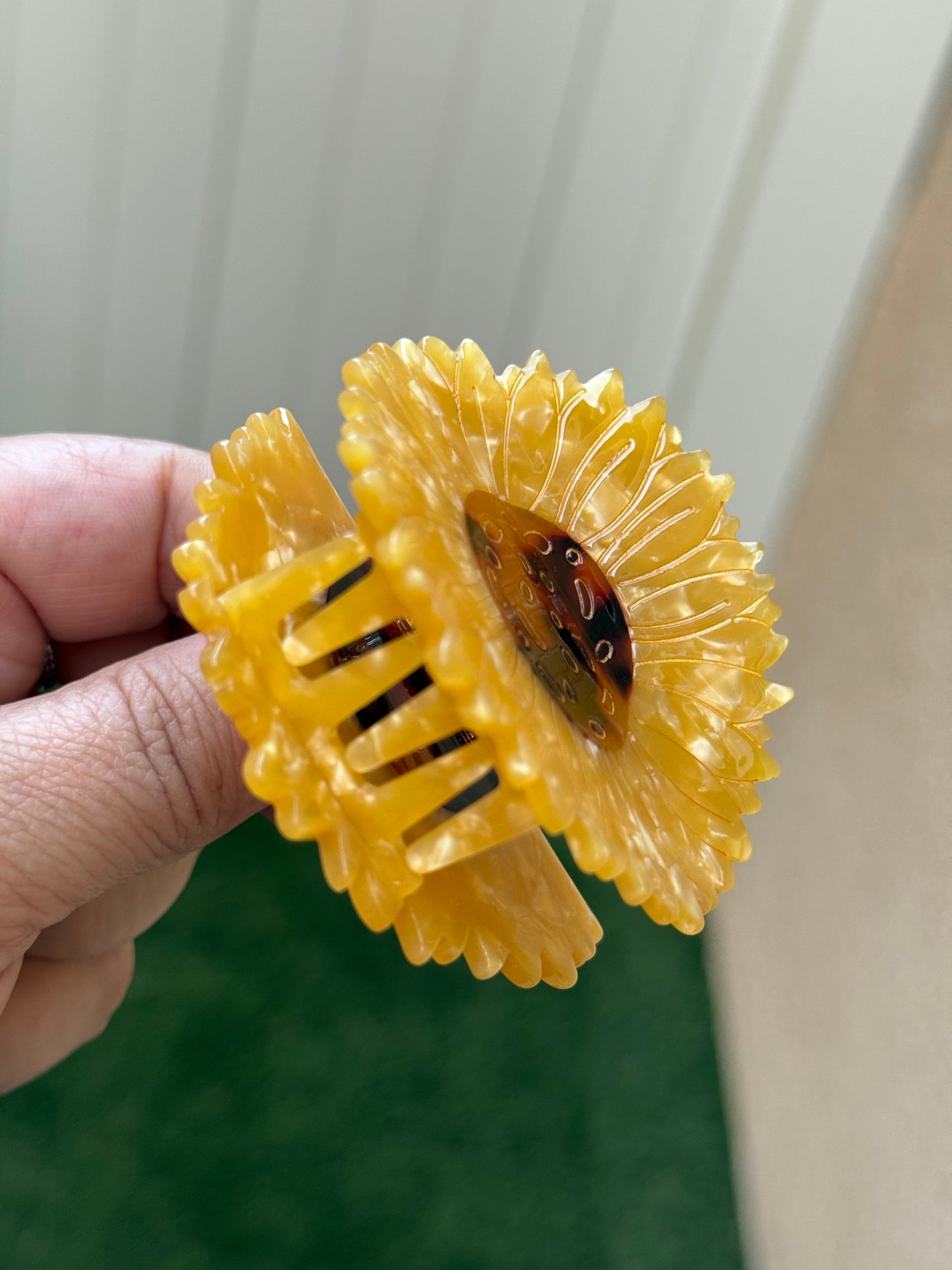 Sunflower Claw Clip
