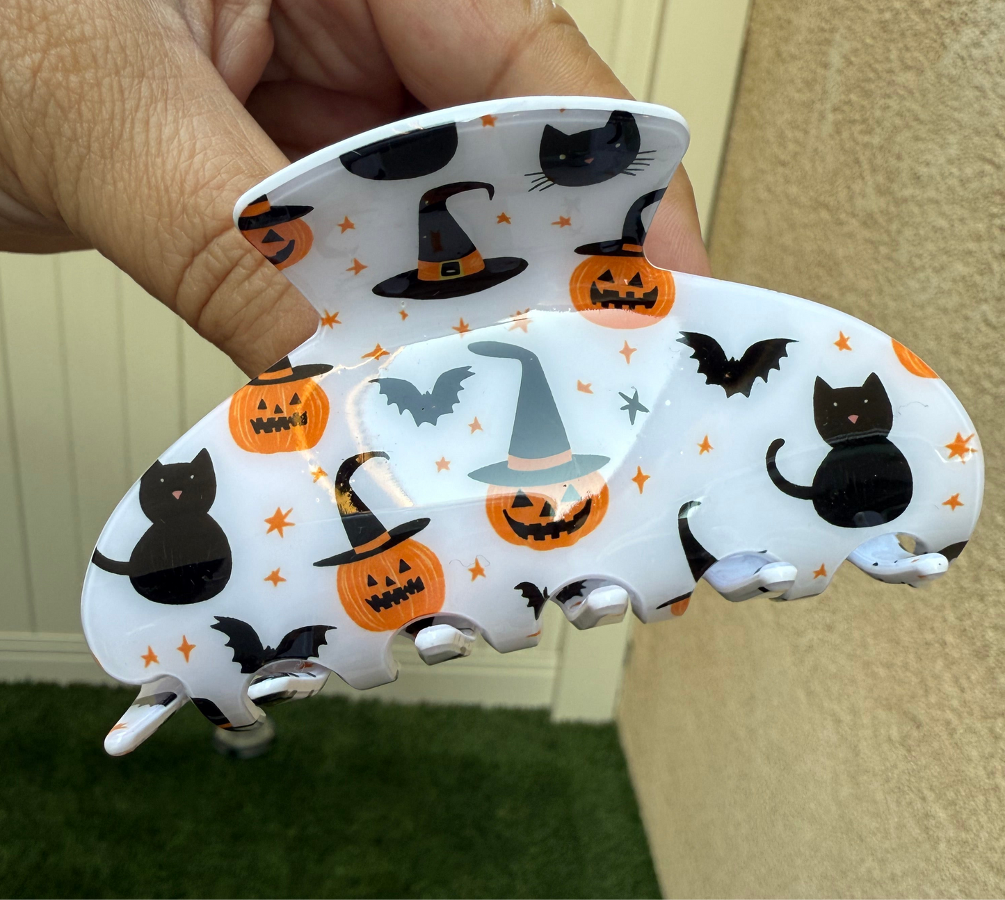 Halloween Claw Clip