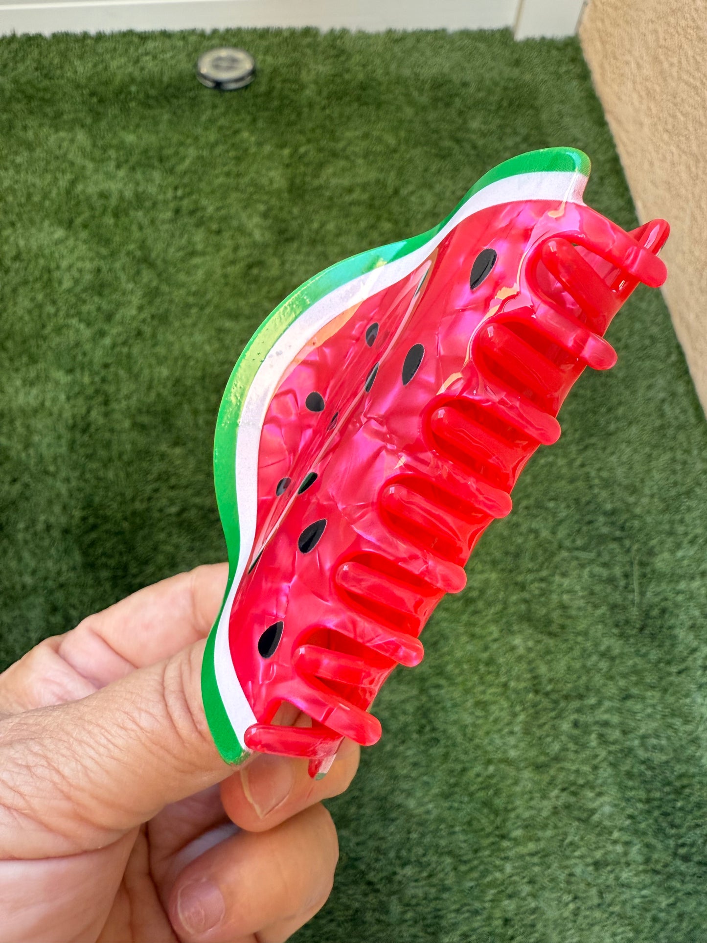 Watermelon Claw Clip