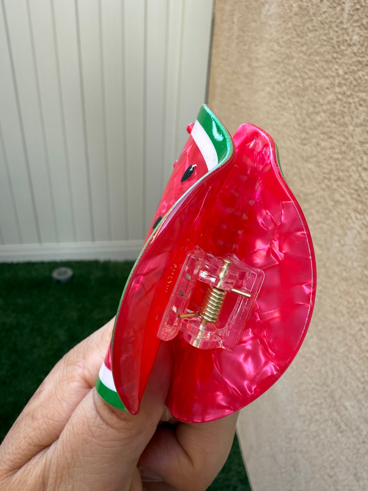 Watermelon Claw Clip