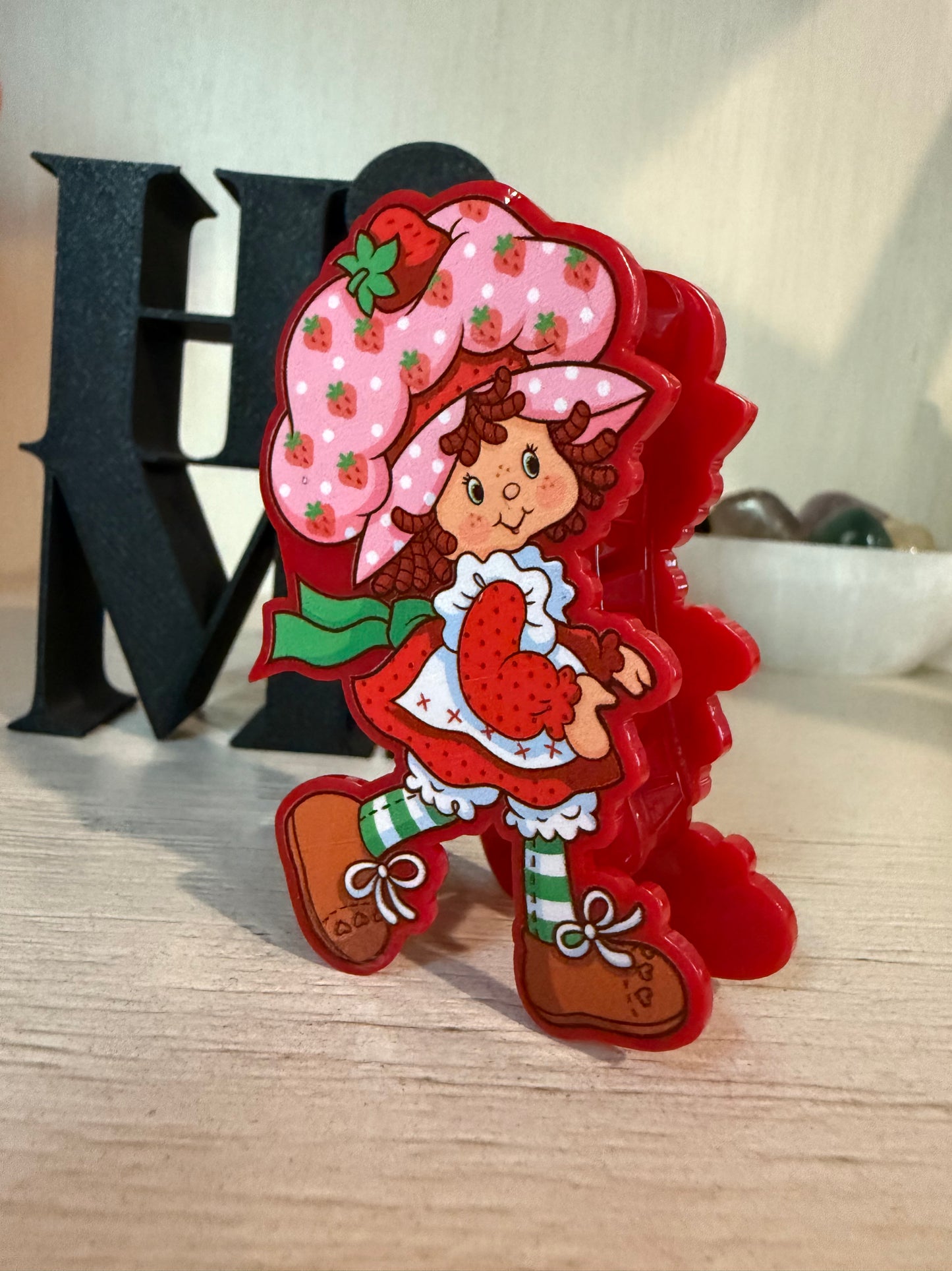 Strawberry Shortcake Claw Clip