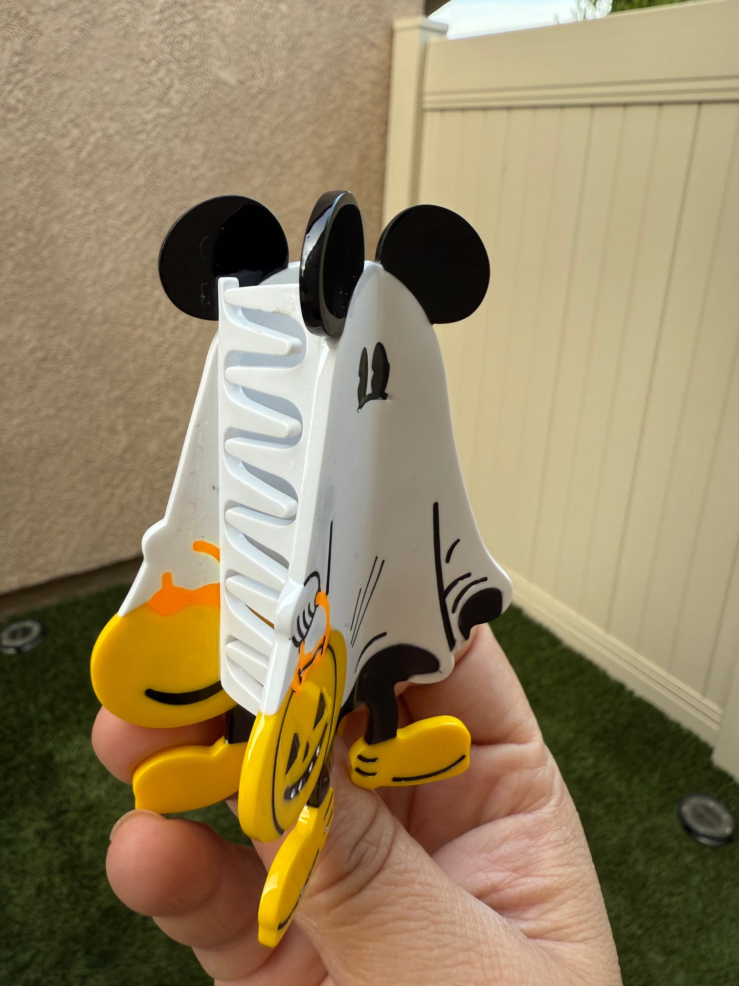 Mickey Ghost Hair Clip