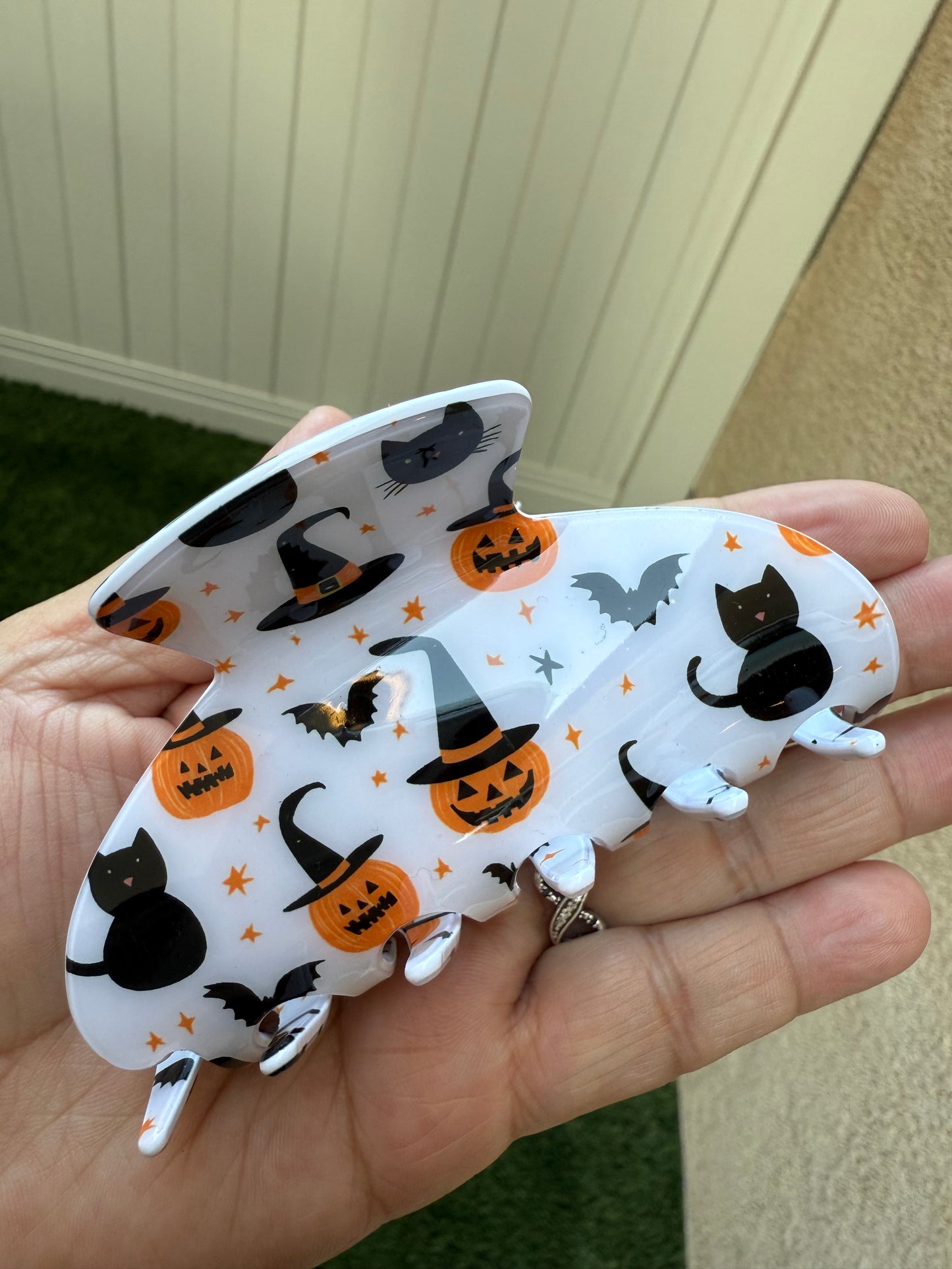 Halloween Claw Clip