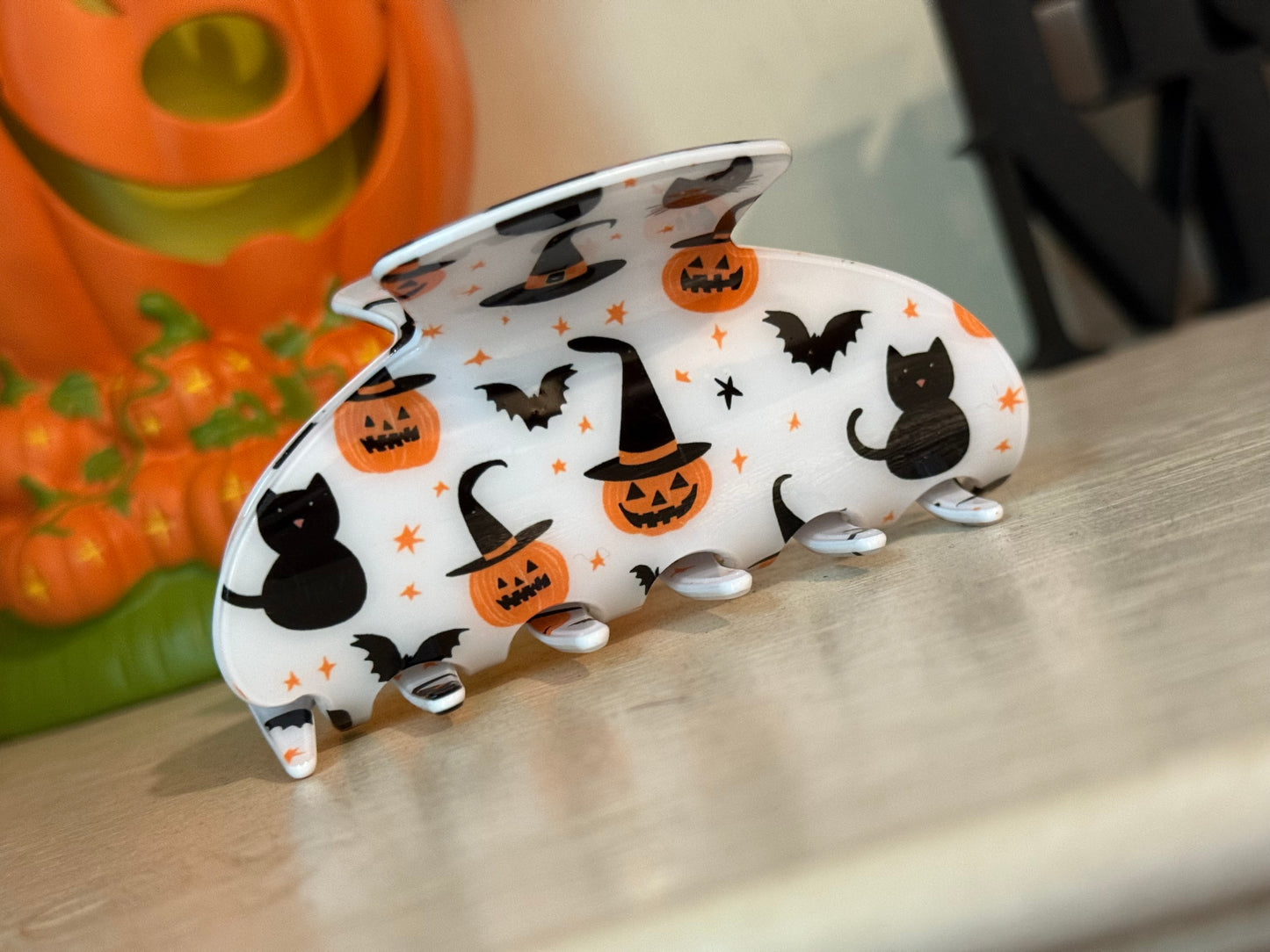 Halloween Claw Clip