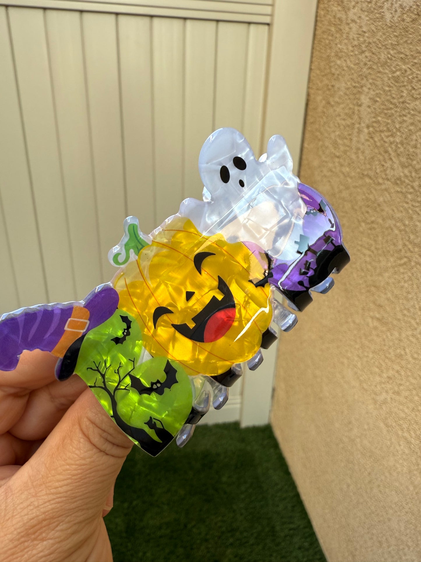 Spooky Halloween Claw Clip