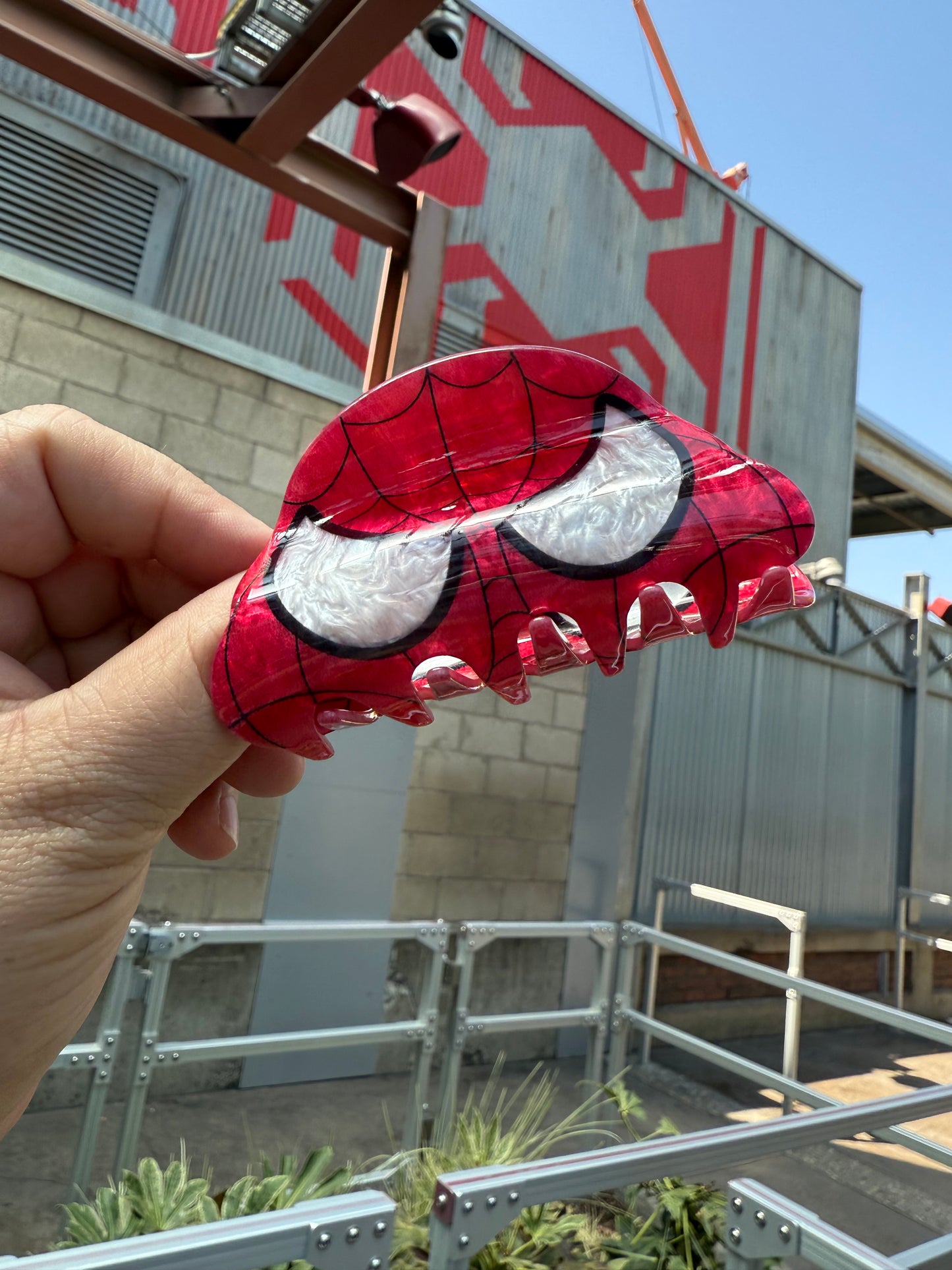 Spiderman Inspired Claw Clip