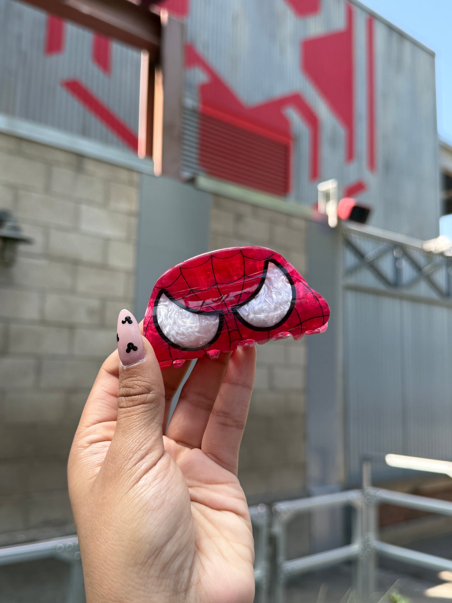 Spiderman Inspired Claw Clip