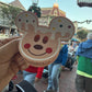 Mickey Gingerbread Claw Clip