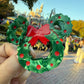 Mickey Mouse Wreath Claw Clip