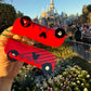 Mickey Santa Red Truck Claw Clip