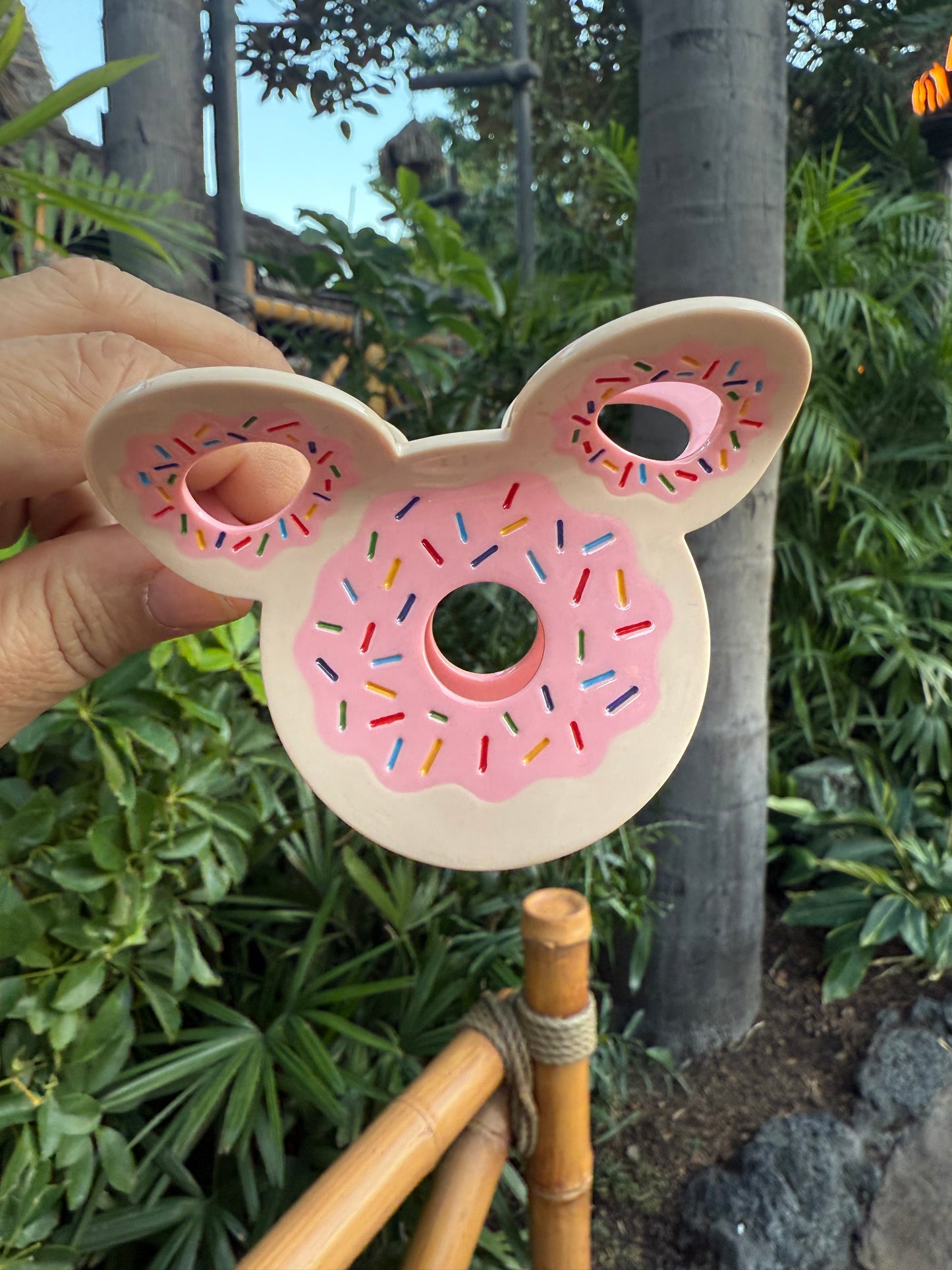 Donut Mouse Claw Clip