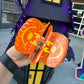 Pumpkin Mickey Hair Clip