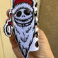 Santi Clause Jack Inspired Hair Clip, Pumpkin King Claw Clip