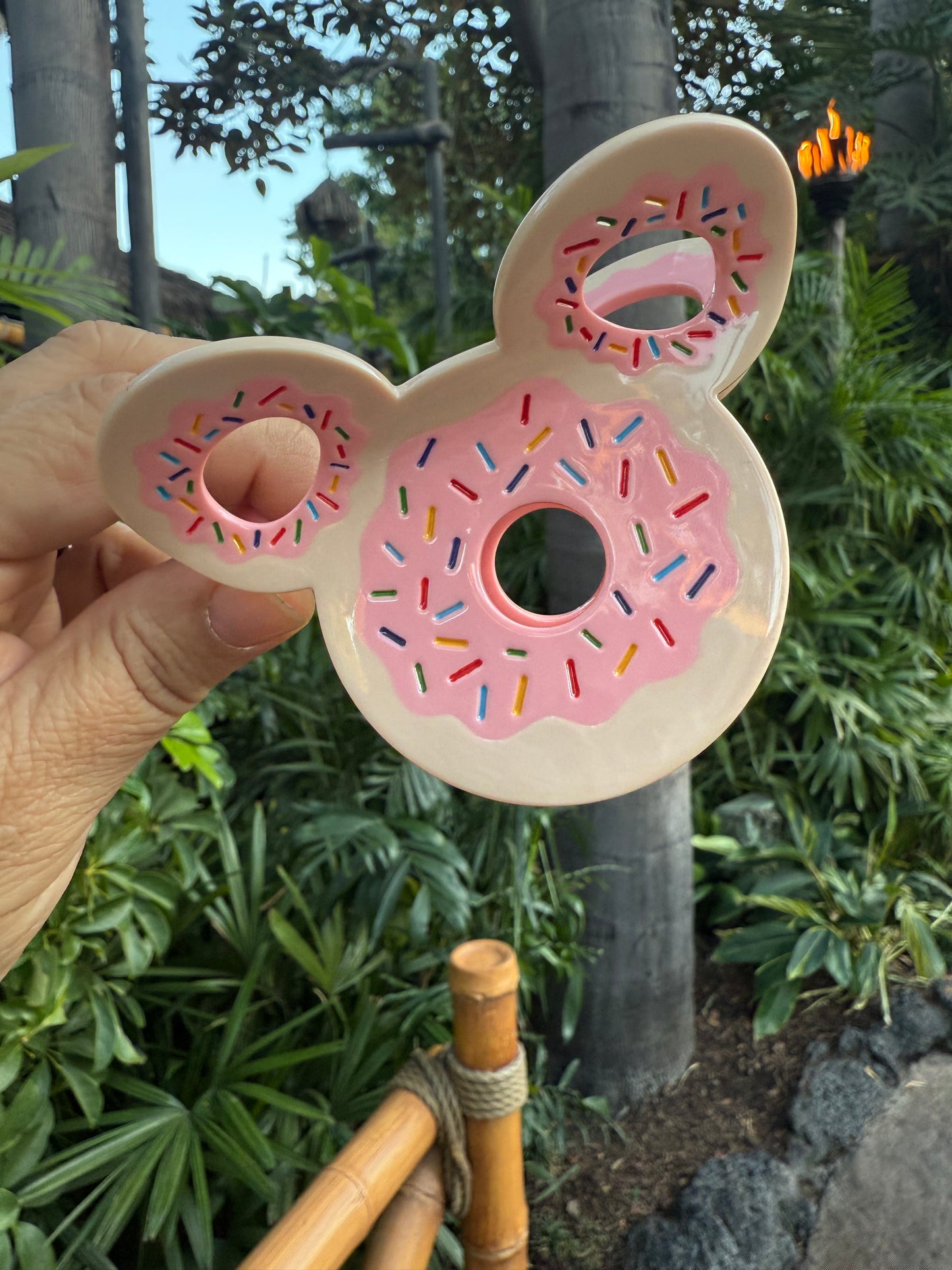 Donut Mouse Claw Clip