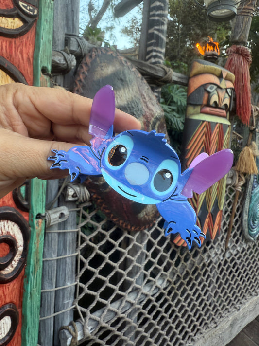 Stitch Claw Clip