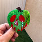 Poison Apple Hair Claw Clip