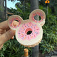 Mickey Donut Claw Clip