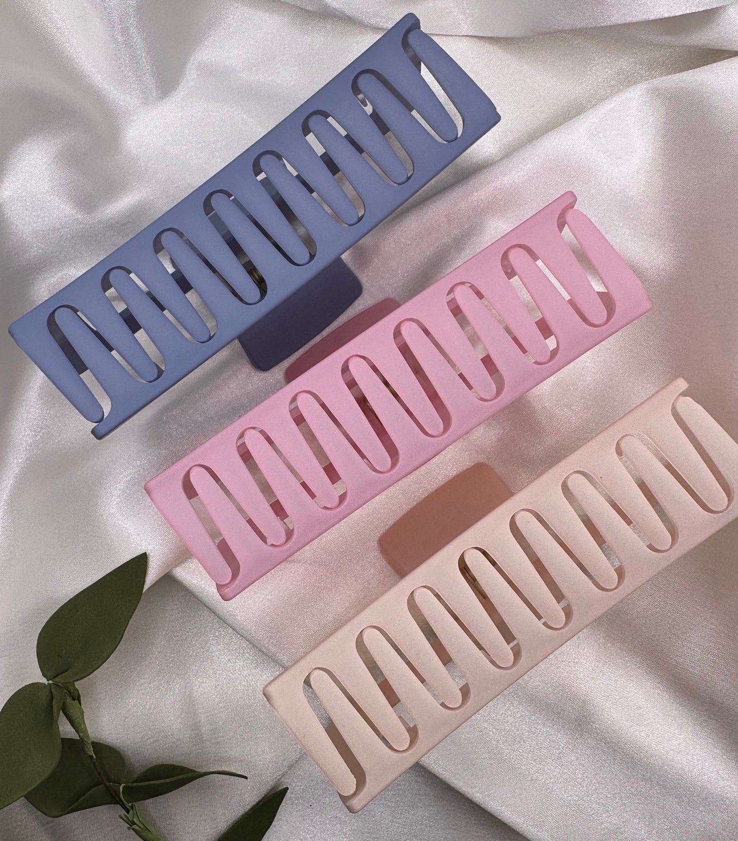 XL Matte Clips, Jumbo Claw Clip, Acrylic Hair Clip, Hair Accessories for Her, Translucent Clip, Perfect Gift, Gifts for Her, Minimalist Hair