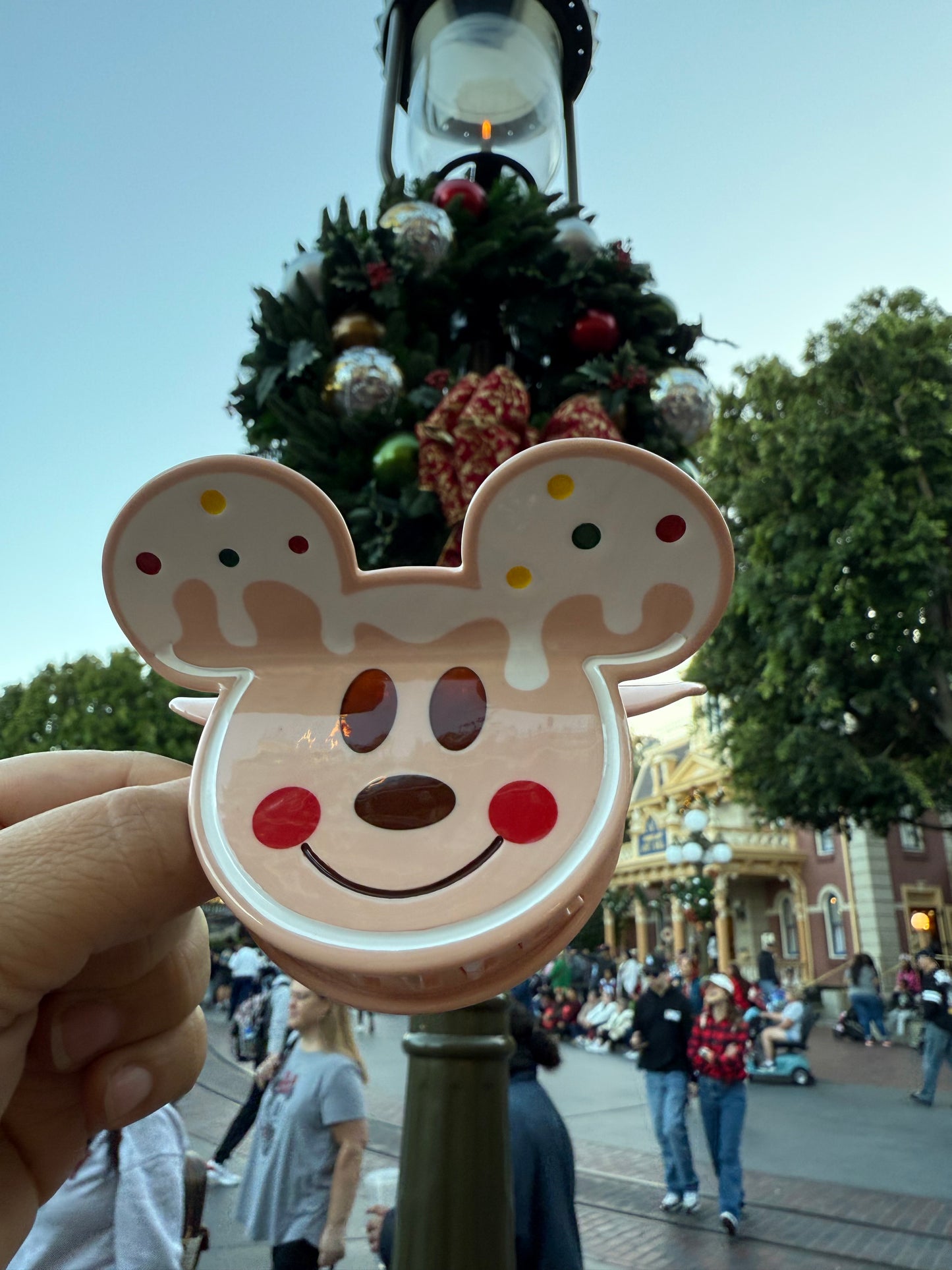 Mouse Gingerbread Claw Clip