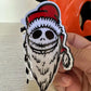 Santi Clause Jack Inspired Hair Clip, Pumpkin King Claw Clip