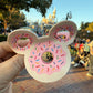 Mickey Donut Claw Clip