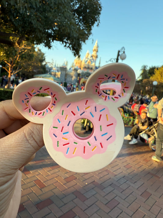 Donut Mouse Claw Clip