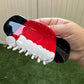 Mickey Santa Hat Hair Claw Clip