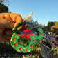 Mickey Mouse Wreath Claw Clip