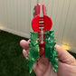 Mickey Santa Red Truck Claw Clip